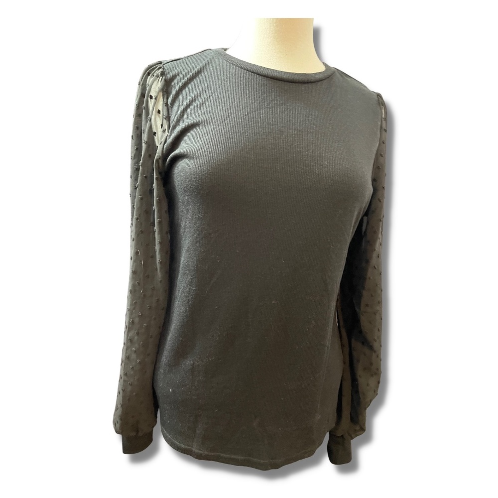 Black Office Blouse